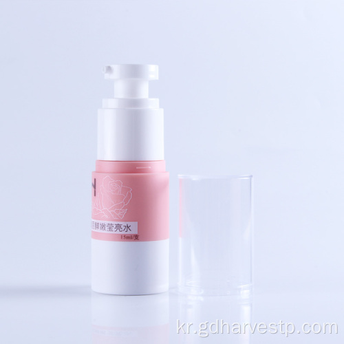 스킨케어 플라스틱 15ml 30ml 50ml 에어리스 펌프 병